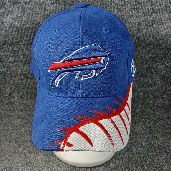 Buffalo Bills NFL Hat Cap Blue Shockwave Splash RARE Reebok Pro Line - Picture 1 of 9
